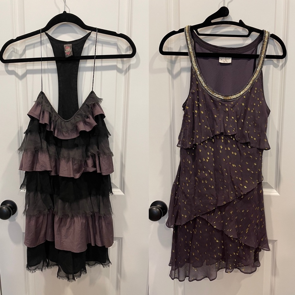 Set of purple Free People tops size 2-4